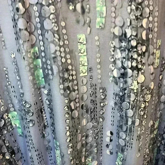 Noracora Womens XXL Purple Bubble Print Maxi Dress Jersey Knit Sleeveless - Picture 4 of 5